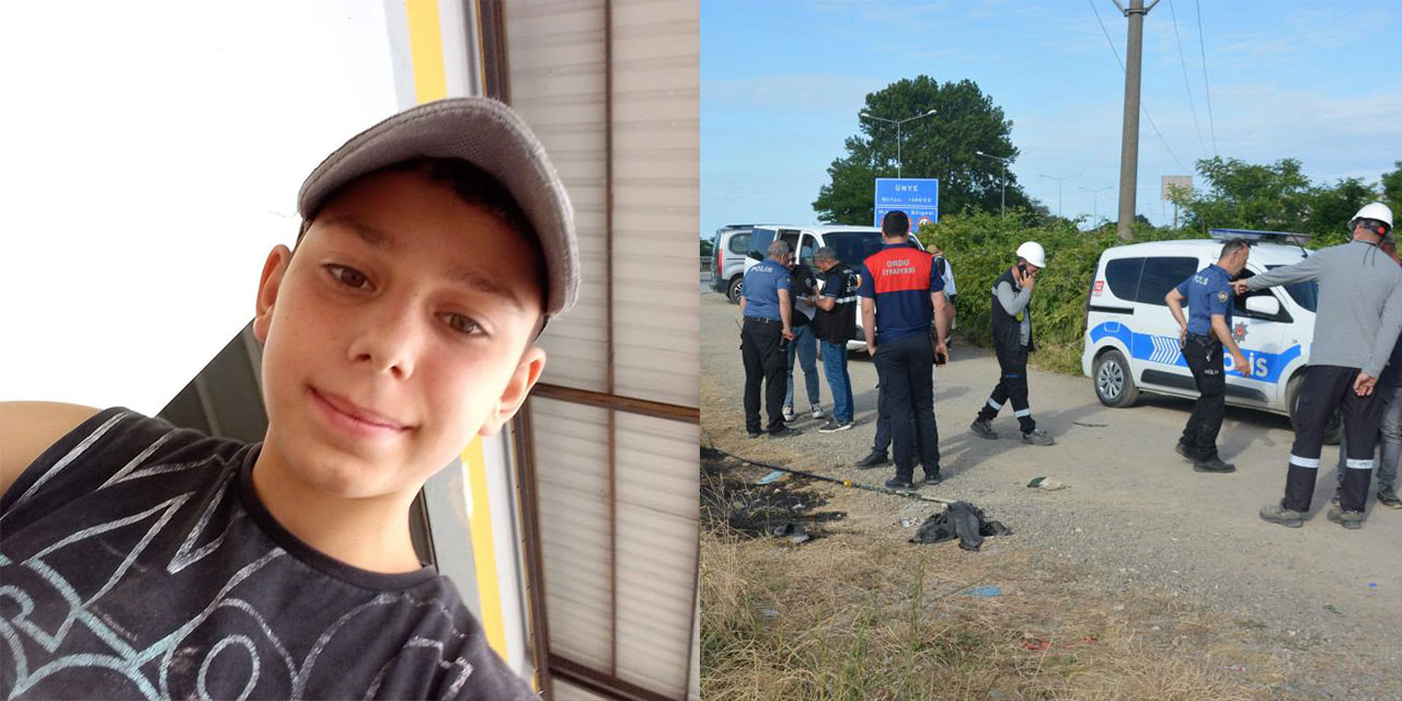 Ordu'da balık tutan genç, elektrik akımına kapılarak hayatını kaybetti