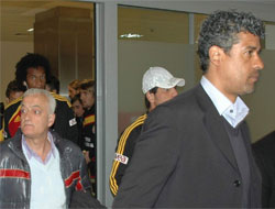 Galatasaray kafilesi Trabzon'da