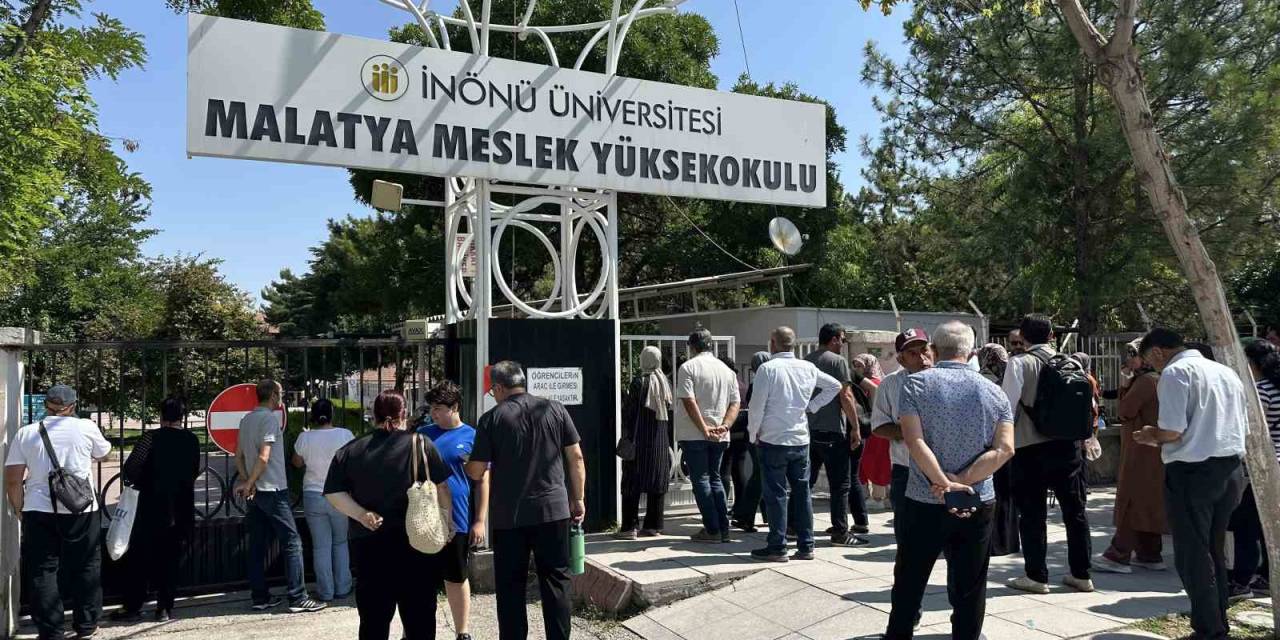 Malatya’da Yks’nin İkinci Oturumu Başladı