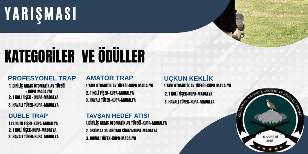 9. Geleneksel Bekir Kuzey Trap Yarışmaları 28-29 Haziran’da Yapılacak