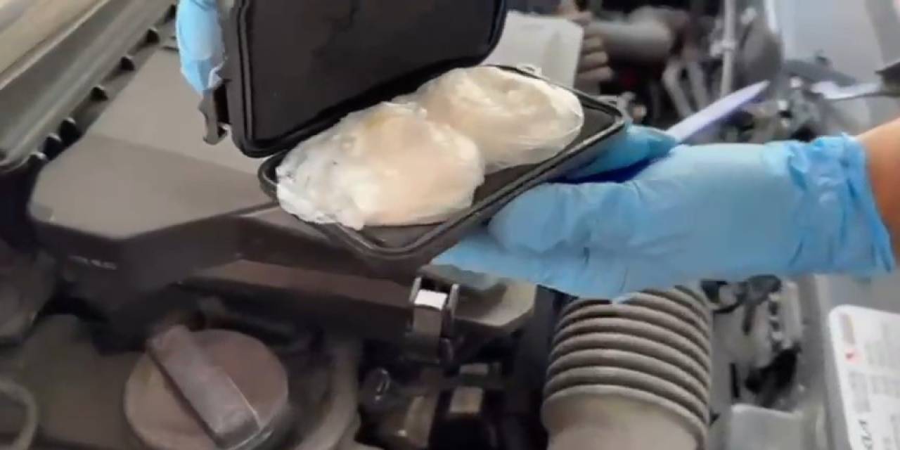 Samsun’da Aracın Motor Kısmına Gizlenmiş Kokain Ele Geçirildi