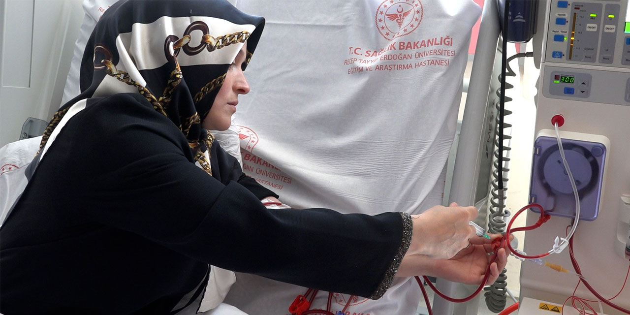 Rize'de Bir İlk: "Evde Hemodiyaliz Tedavisi" Başladı