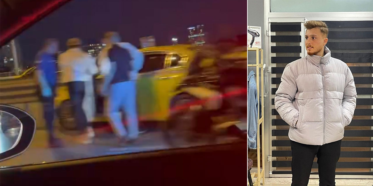 Ümraniye'de, cipin arkadan çarptığı taksinin şoförü öldü
