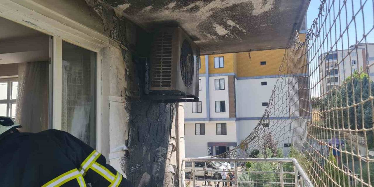 Balkonda Patlayan Piknik Tüpü, Yangına Sebep Oldu