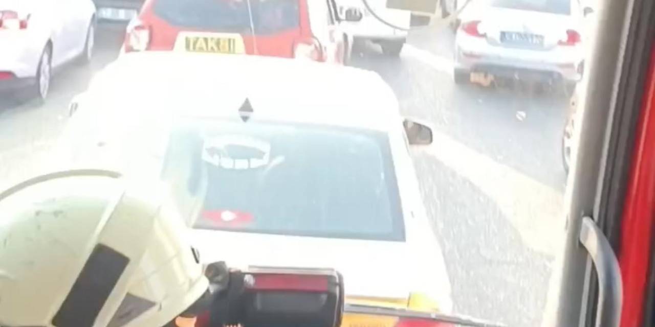 Diyarbakır’da Yoğun Trafik İtfaiye Ekiplerini Engelledi