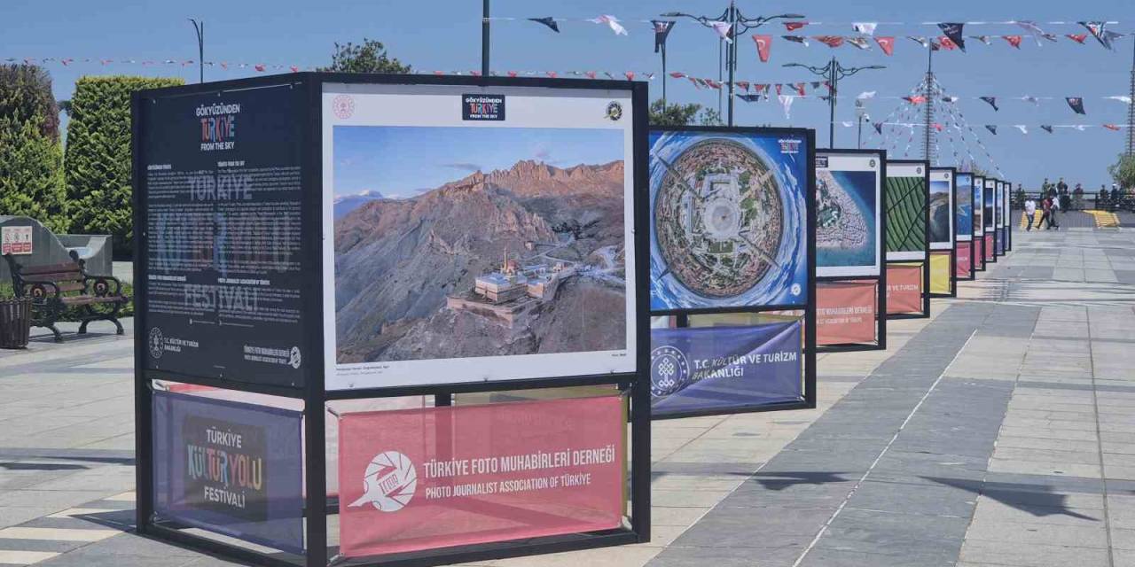 "Gökyüzünden Türkiye Güzellikleri" Samsun’da Sergileniyor