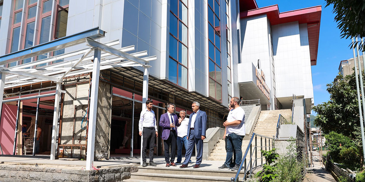 Rize'de Yeni Kütüphane Projesi Hızla İlerliyor