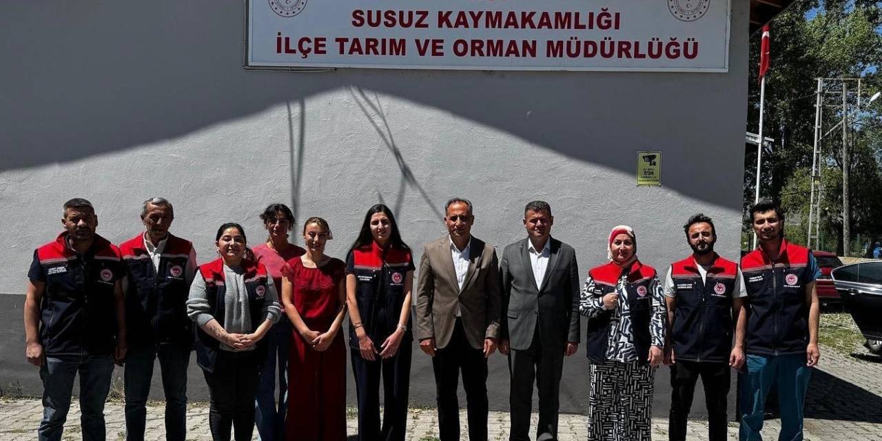 Kars Tarım İl Müdürü Enver Aydın’dan Susuz İlçe Tarım Müdürlüğü’ne Ziyaret