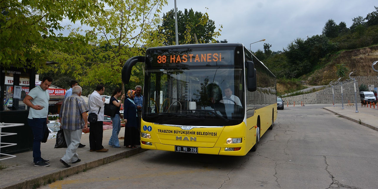 Trabzon'da Büyükşehir Otobüsleri Yaz Boyunca Ek Seferler Yapacak