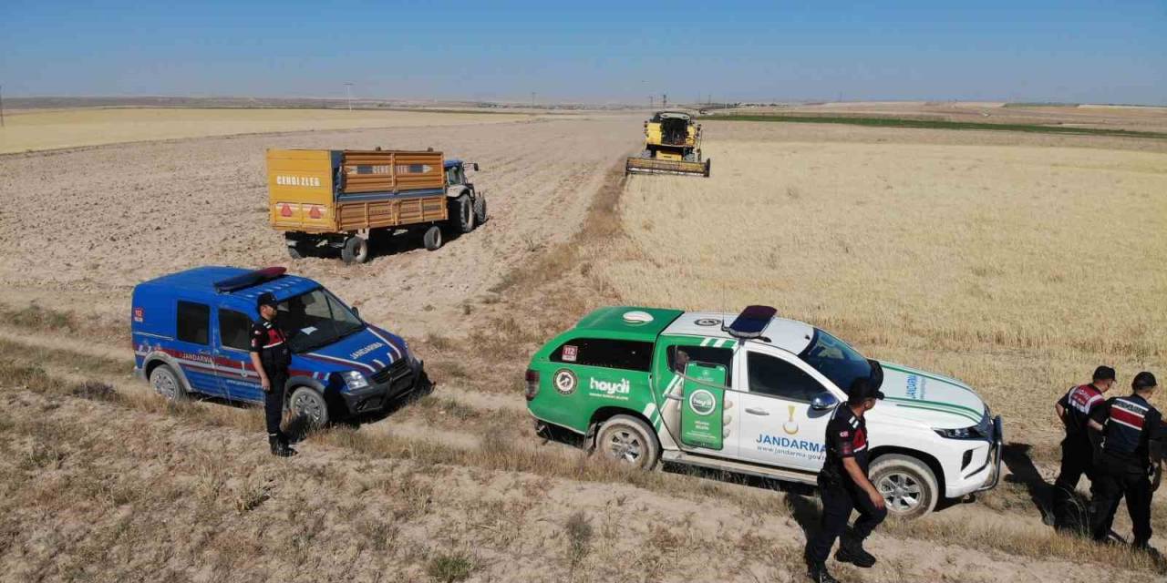 Jandarmadan Çiftçilere Anız Yakmama Eğitimi