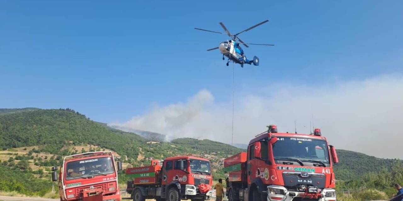 Balıkesir’de 11 Orman Ve Arazi Yangını Meydana Geldi