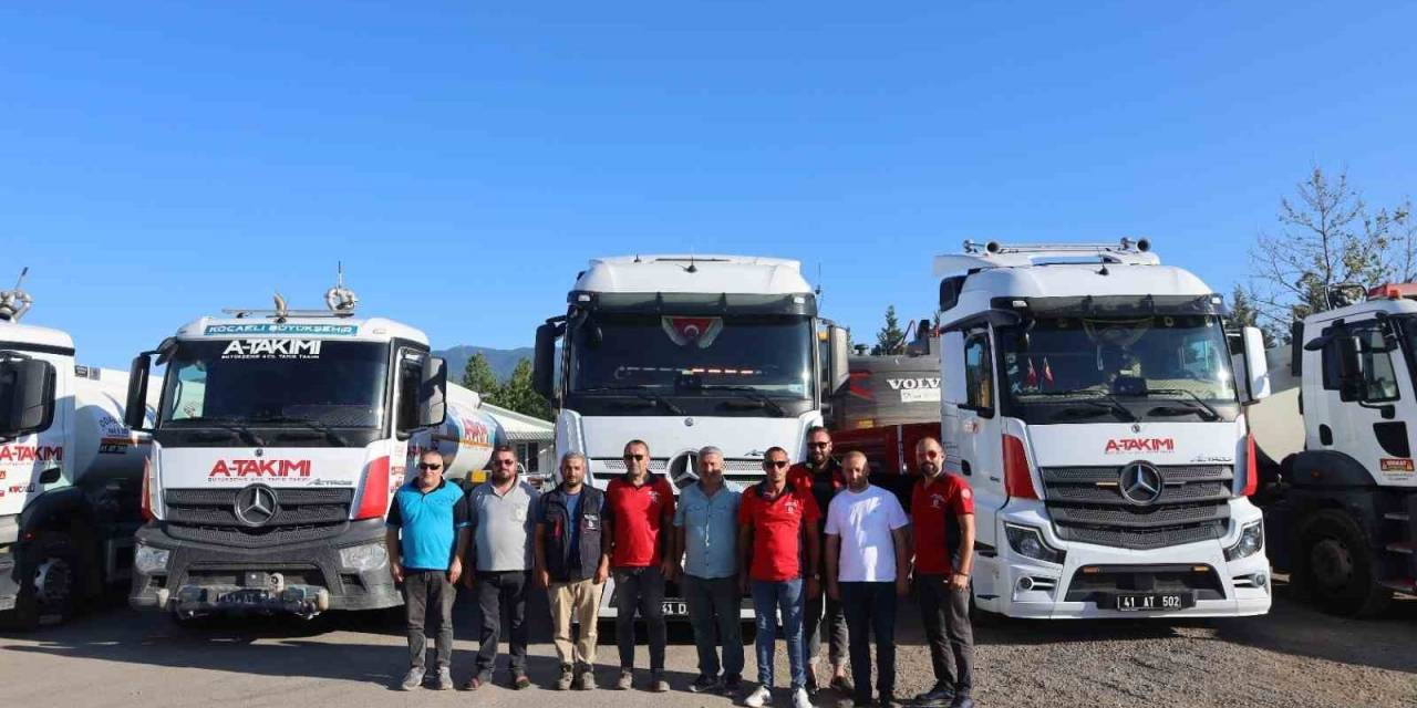 Kocaeli Büyükşehir, Sakarya’nın Yardımına Koştu