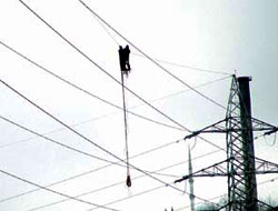 70 Metre Yüksekte Çalışıyorlar