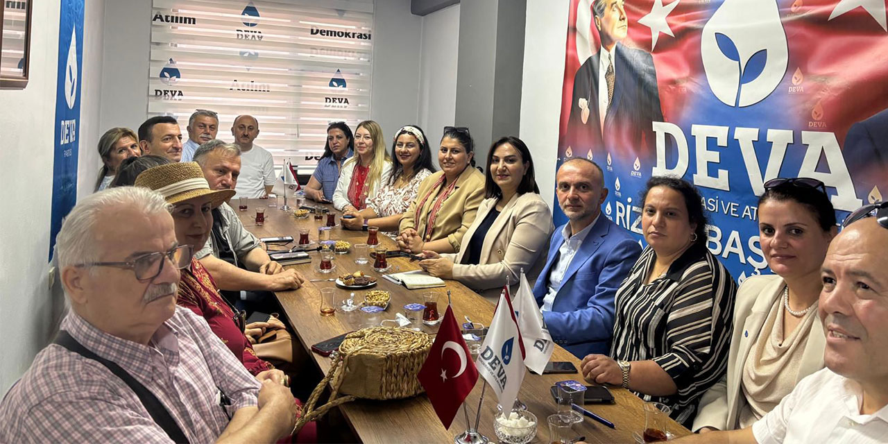 DEVA Kadın Politikaları Heyeti Rize'de Kadın Emeğine Odaklandı