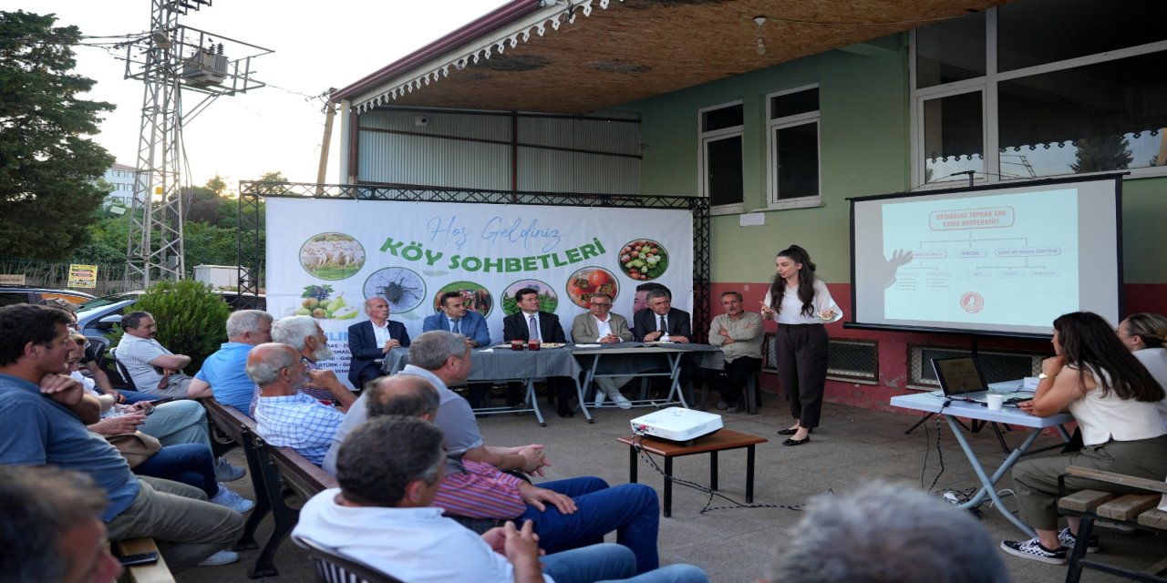 Başkan Kaya, Köy Sohbetlerinde ‘Üretim Çağrısı’ Yaptı