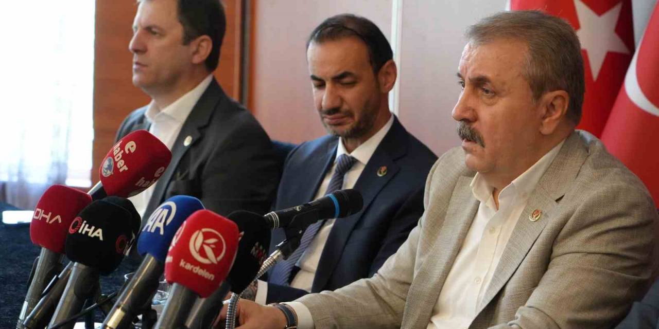 Bbp Genel Başkanı Mustafa Destici; "Siyasi Partilerin Kurultaylarıyla İlgili Kararı İlçe Seçim Kurulu Verir, Yüksek Seçim Kurulu Onaylar"