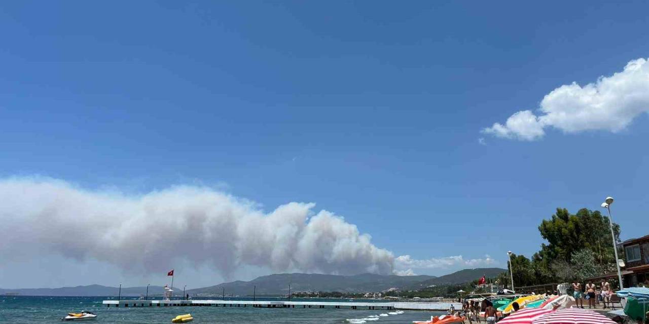 İzmir Menderes’te Orman Yangını