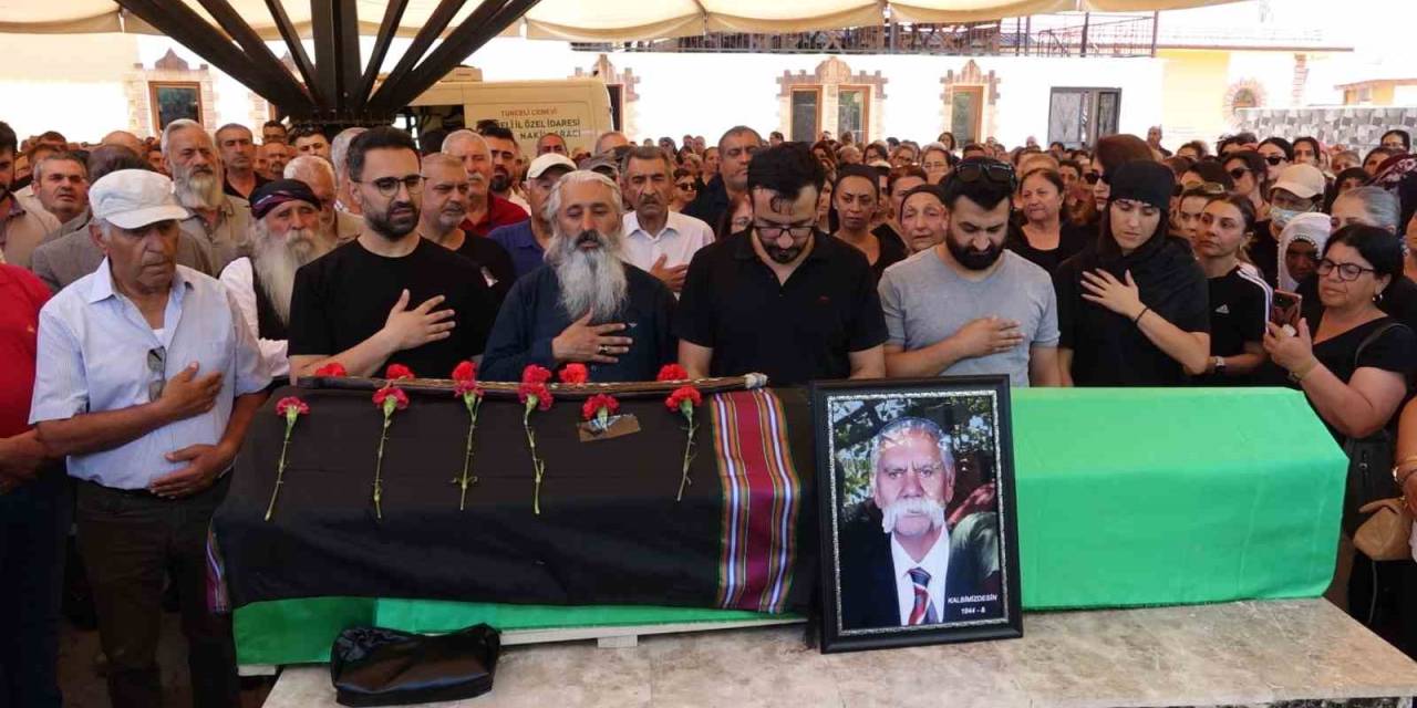 Tunceli’nin Sembol İsimlerindin Uzun Mehmet Son Yolculuğuna Uğurlandı