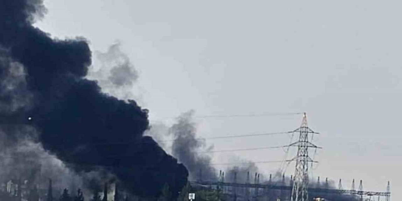 Trafo Merkezindeki Yangına Müdahale Eden İşçi Dumandan Etkilendi