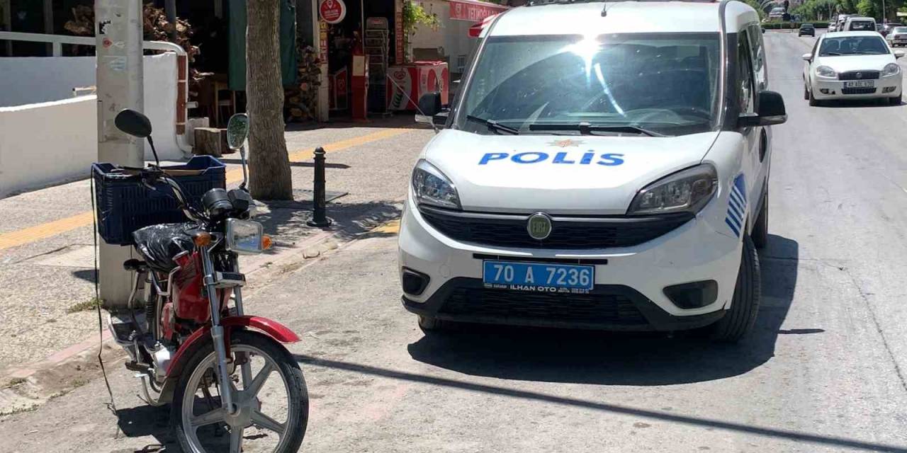 Karaman’da Çaldığı Motosikletle Kaza Yapan Şahıs Yaralandı