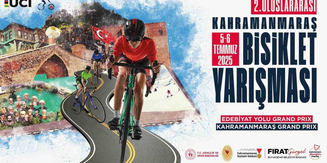Kahramanmaraş’ta Uluslar Arası Bisiklet Turnuvası
