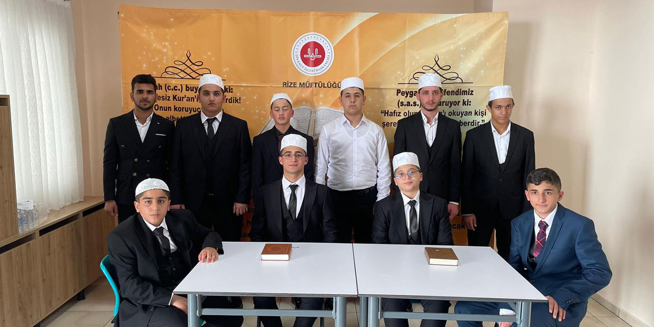 Rize'de Hafızlık Tespit Sınavları Başladı