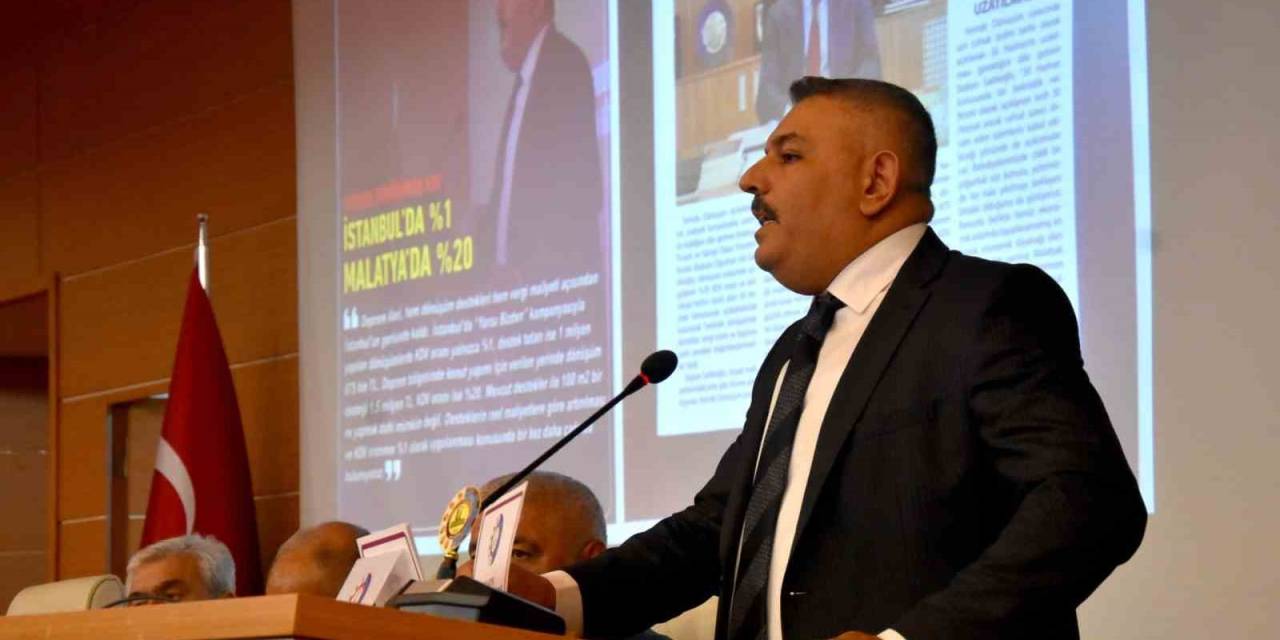 Sadıkoğlu: "Bu Şehir 16 Ay İmar Bekledi, Yerinde Dönüşüm Süresi Uzatılmalıdır"