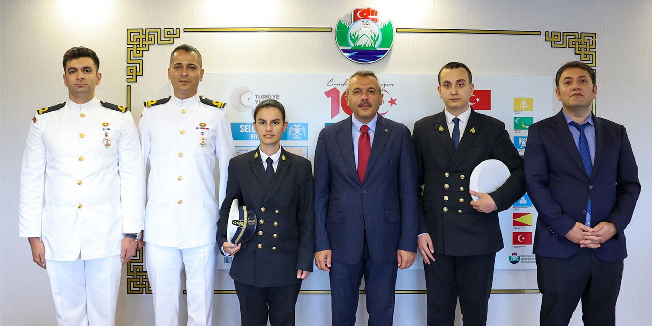 Rize Valisi Baydaş Denizcilik Camiasını Ağırladı