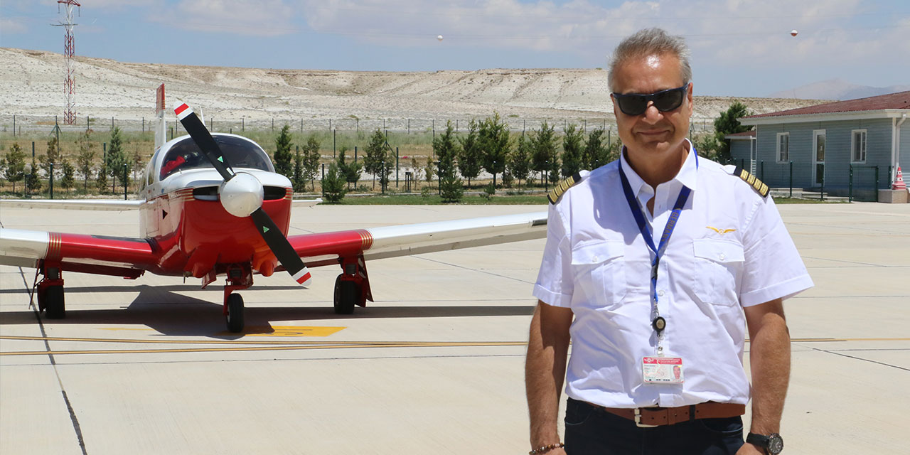 Pilot Mehmet Demirci'nin Dünya Turu Hayali Çocukluk Hayaliymiş