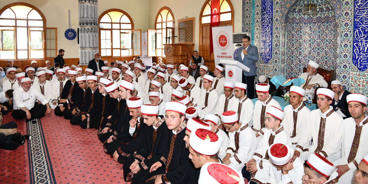 Trabzon'da 87 hafız için icazet töreni düzenlendi