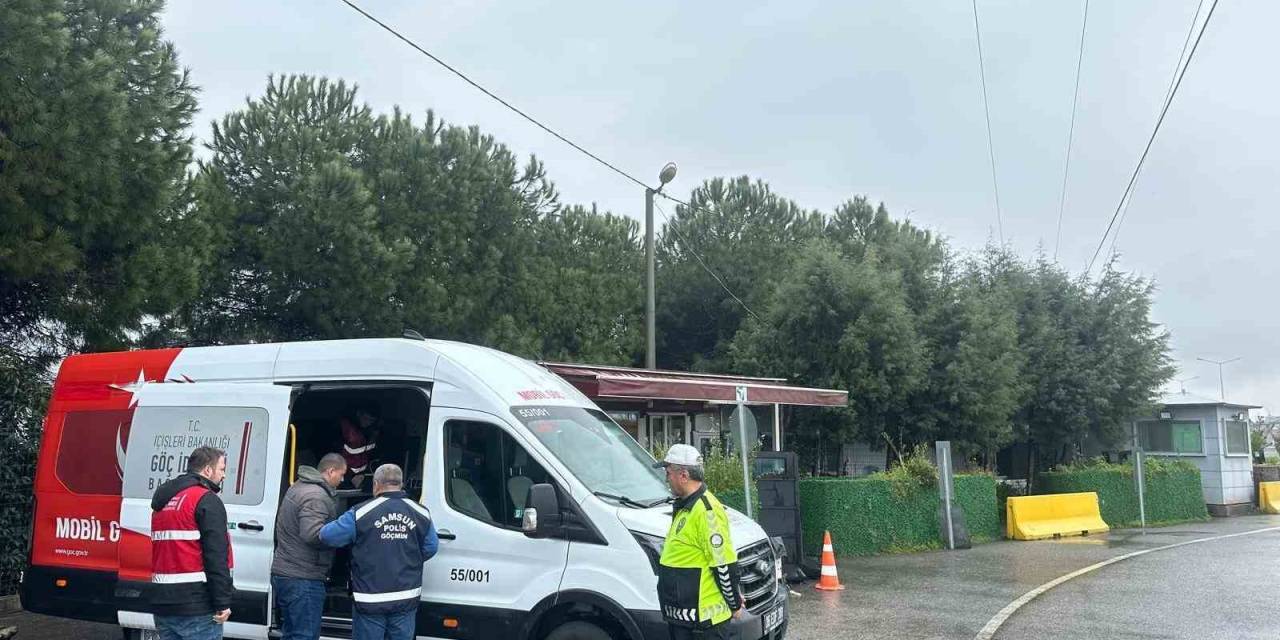 Samsun’da Düzensiz Göçle Mücadele