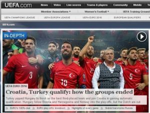 Uefa, Türkiye’nin Zaferine Şaşırdı