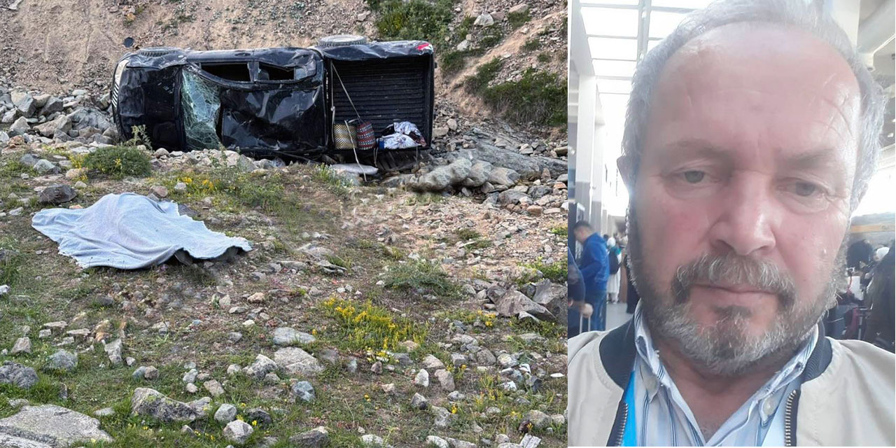 Gümüşhane'de kamyonetin devrildiği kazada sürücü öldü, 1'i ağır 5 kişi yaralandı