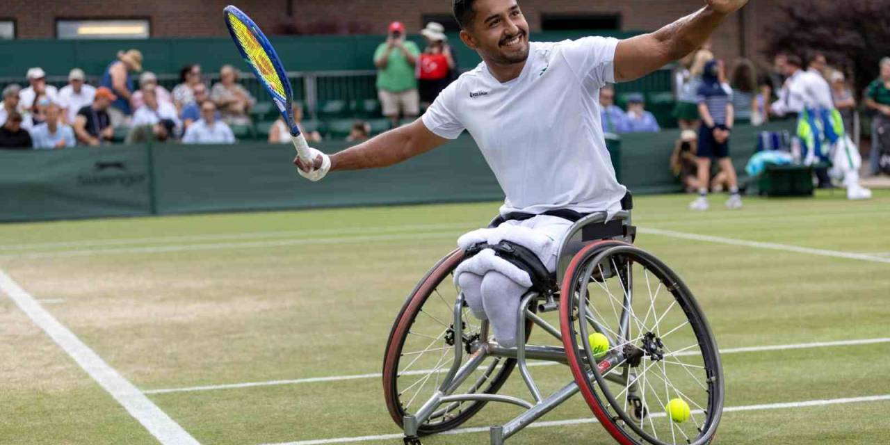 Ahmet Kaplan Wimbledon’da Yarı Finalde
