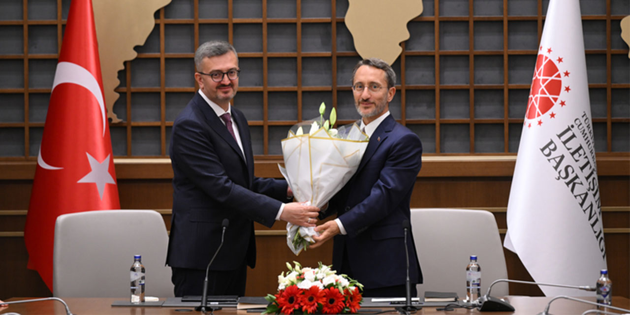 Cumhurbaşkanlığı İletişim Başkanı Burhanettin Duran, görevi Fahrettin Altun'dan devraldı