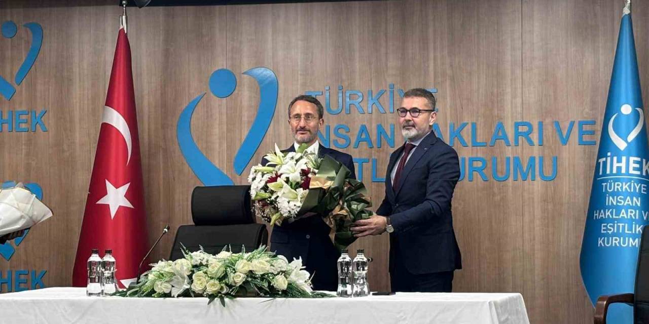 Türkiye İnsan Hakları Ve Eşitlik Kurumu’nda Devir Teslim: Muharrem Kılıç Görevi Fahrettin Altun’a Devretti
