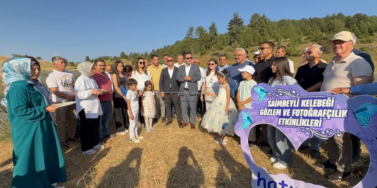 Endemik Mavi Kelebekler İçin Saimbeyli’ye Akın Ettiler