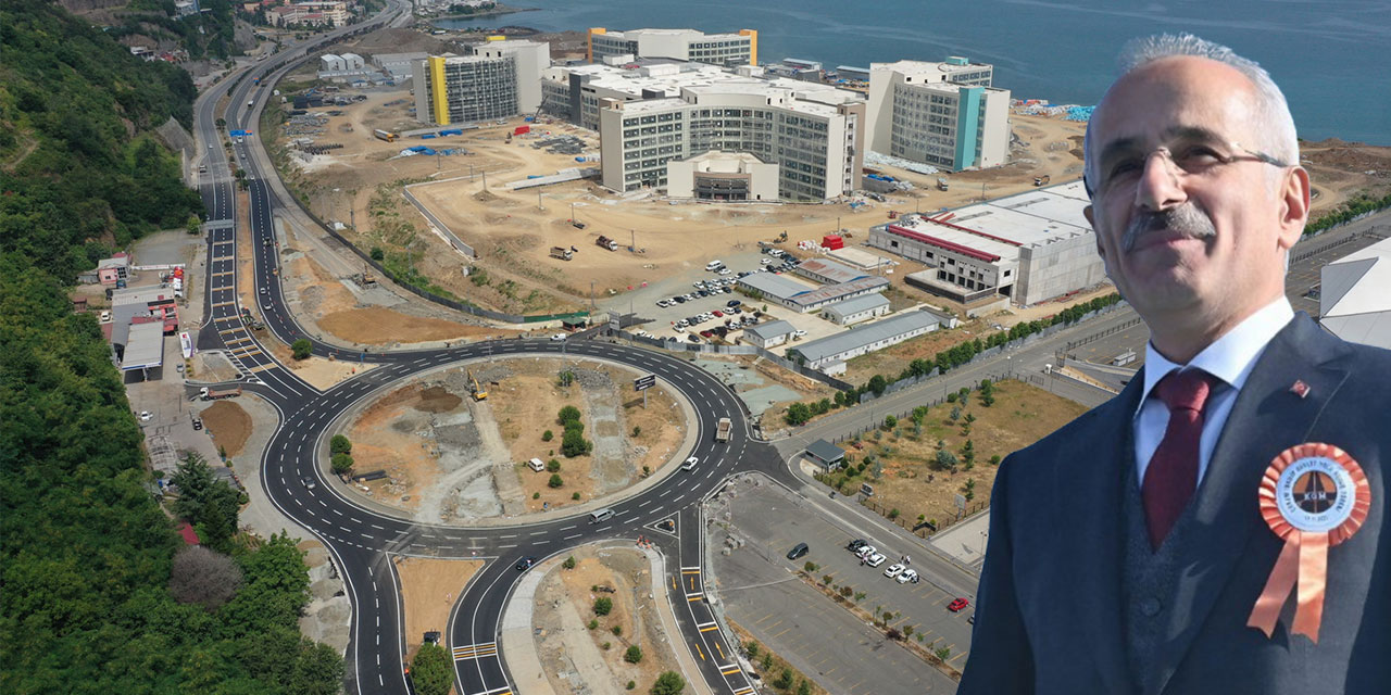 Bakan Uraloğlu: Trabzon Şehir Hastanesi kavşağını 20 günde tamamlayıp hizmete açtık
