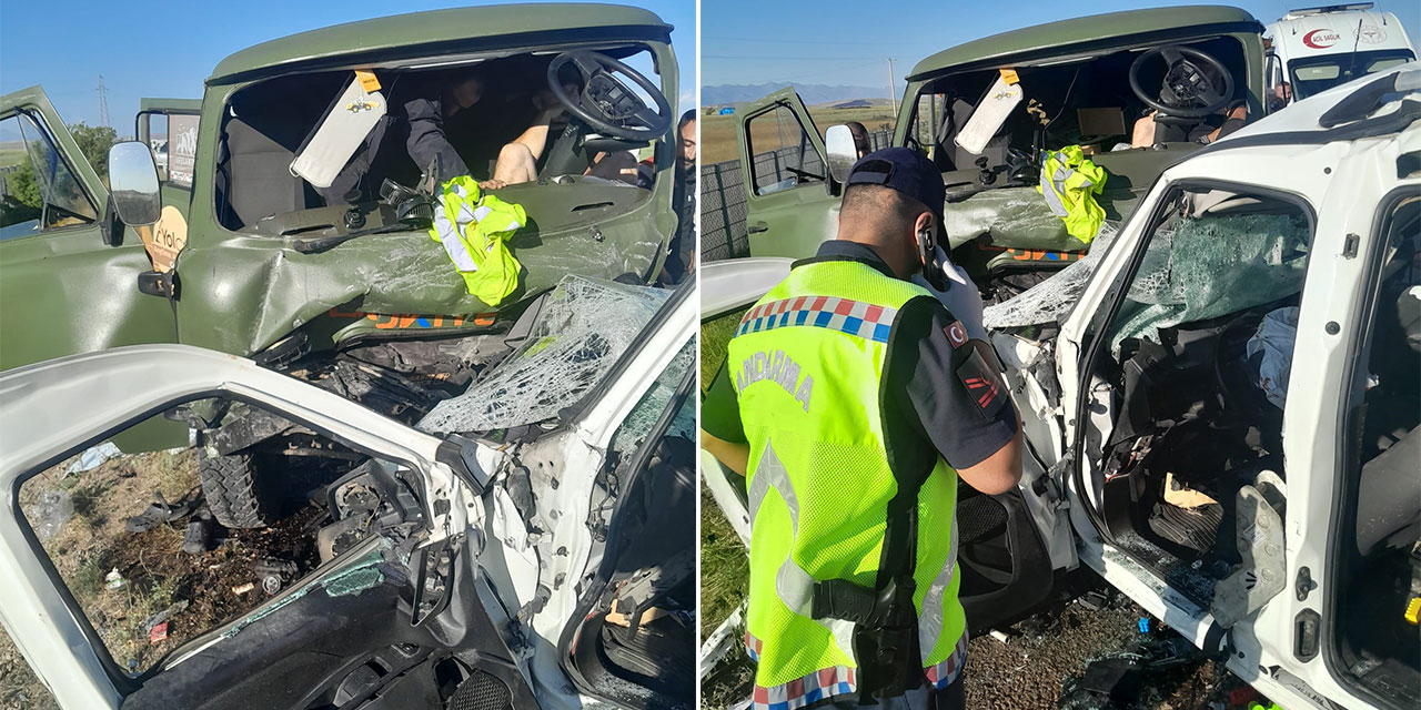 Bayburt'ta trafik kazası: 2 ölü, 6 yaralı
