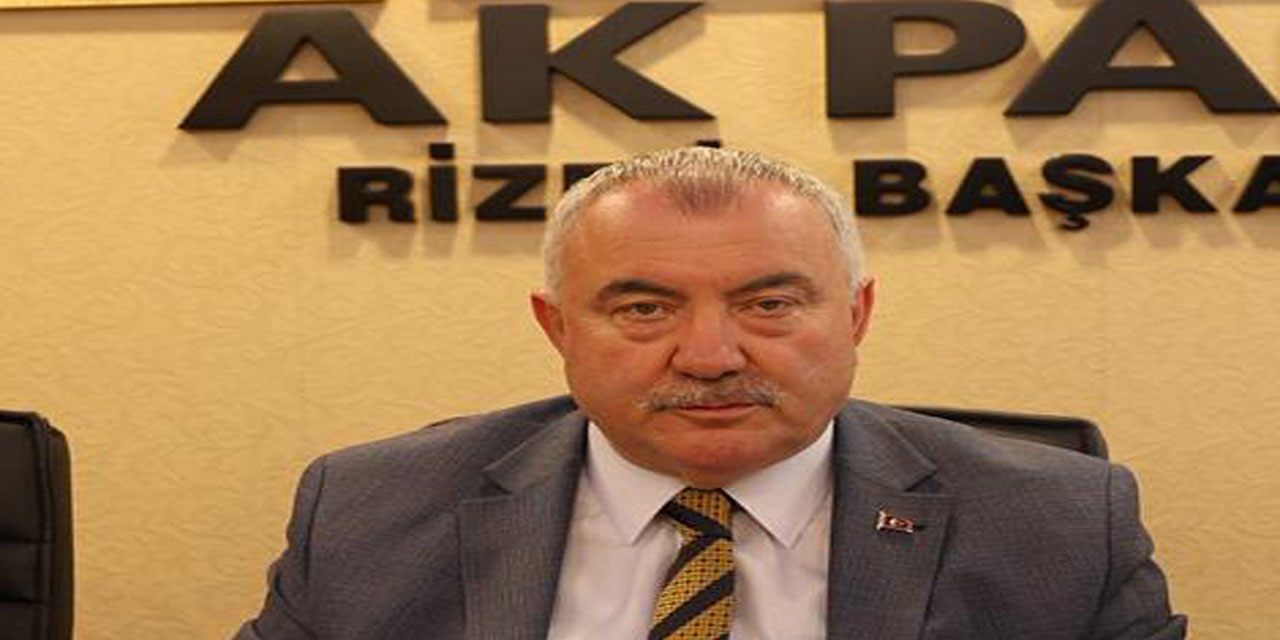 AK Parti Rize İl Başkanı Katmer’den "Terörsüz Türkiye" Sürecine İlişkin Açıklama