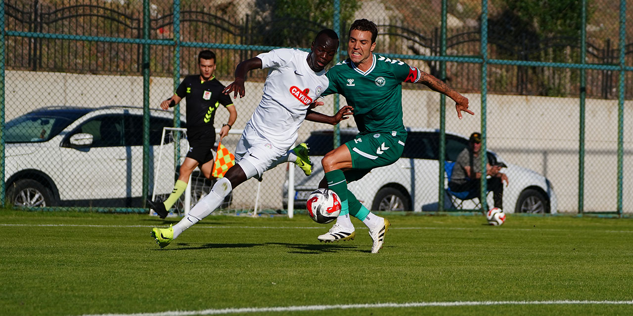 Çaykur Rizespor Hazırlık Maçında Konya’ya Yenildi