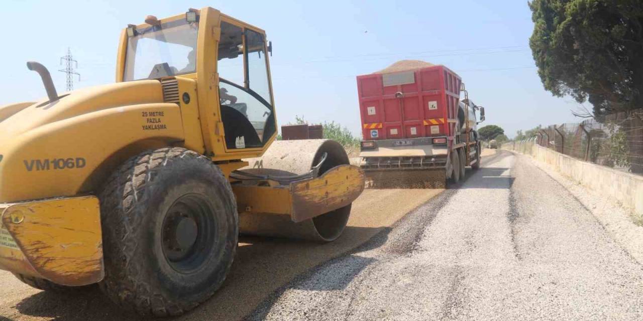 Turgutlu Belediyesi Fen İşleri Müdürlüğünden Eş Zamanlı Ve Yoğun Yol Mesaisi