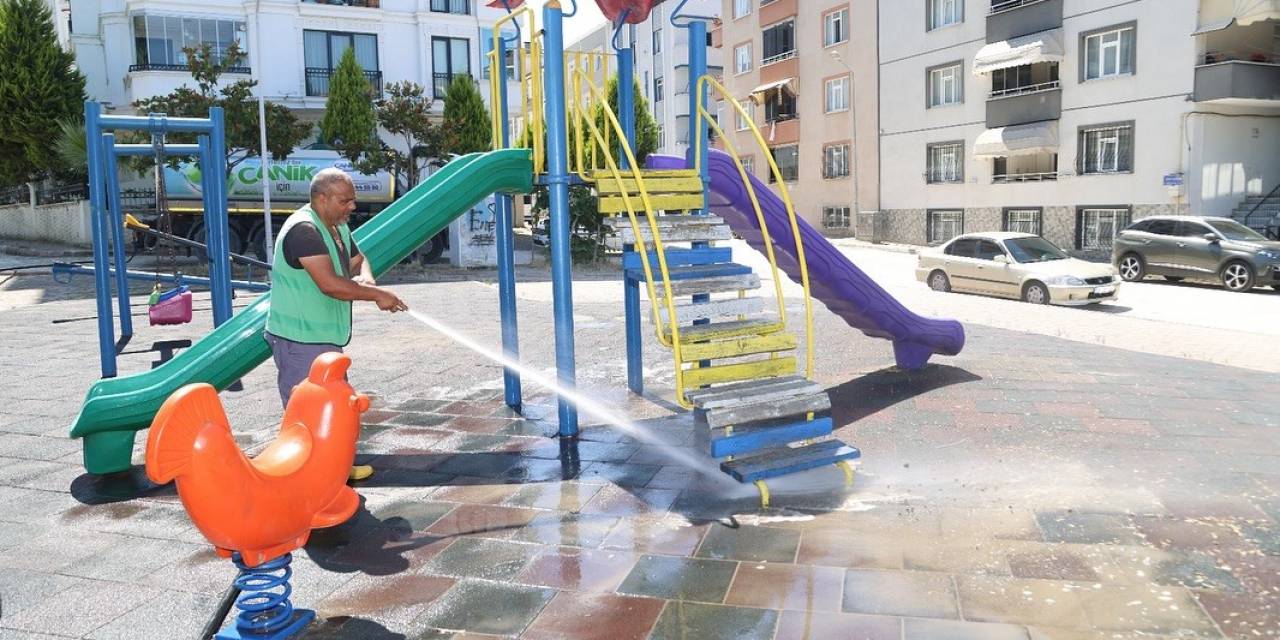 Canik’te Bakımlı Ve Temiz Parklar