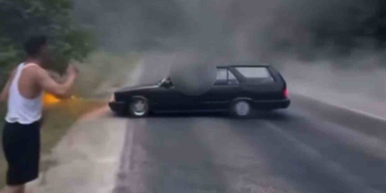 Drift Görüntülerini Sosyal Medyada Paylaştı, 55 Bin Lira Ceza Yedi