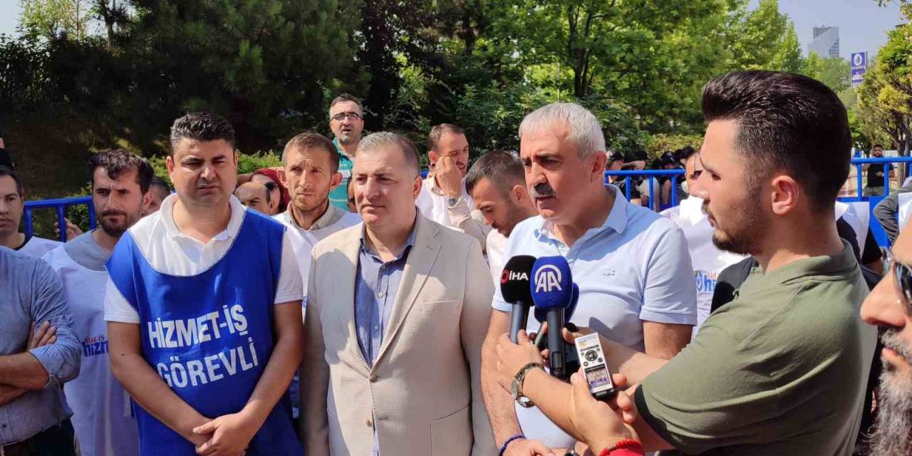 Hizmet-iş Sendikası Genel Başkan Vekili Özdemir: "Bizim Eylemlerimizde De, Yürüyüşlerimizde De Kavga Göremezsiniz"