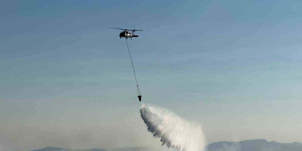 Elazığ’da Örtü Yangınında 500 Dönüm Alan Zarar Gördü