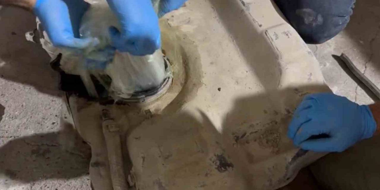 Ek Mazot Deposundan 20 Kilogram Esrar Çıktı