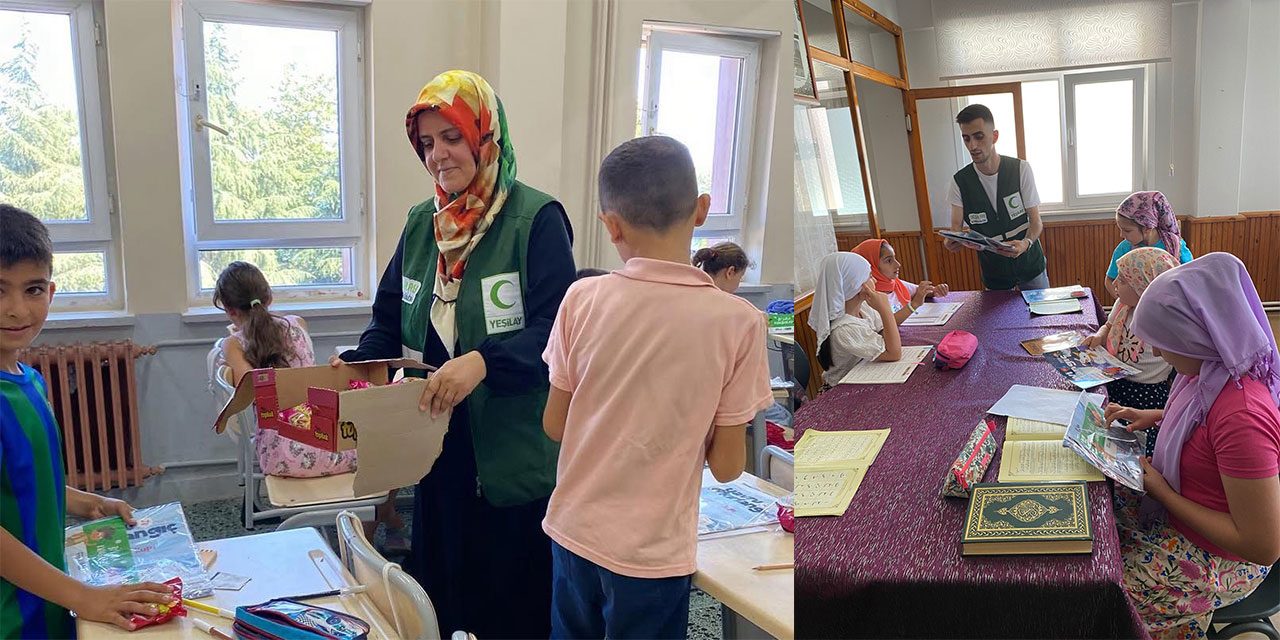 Rize Yeşilay Şubesi’nden Yaz Kuran Kurslarına Ziyaret