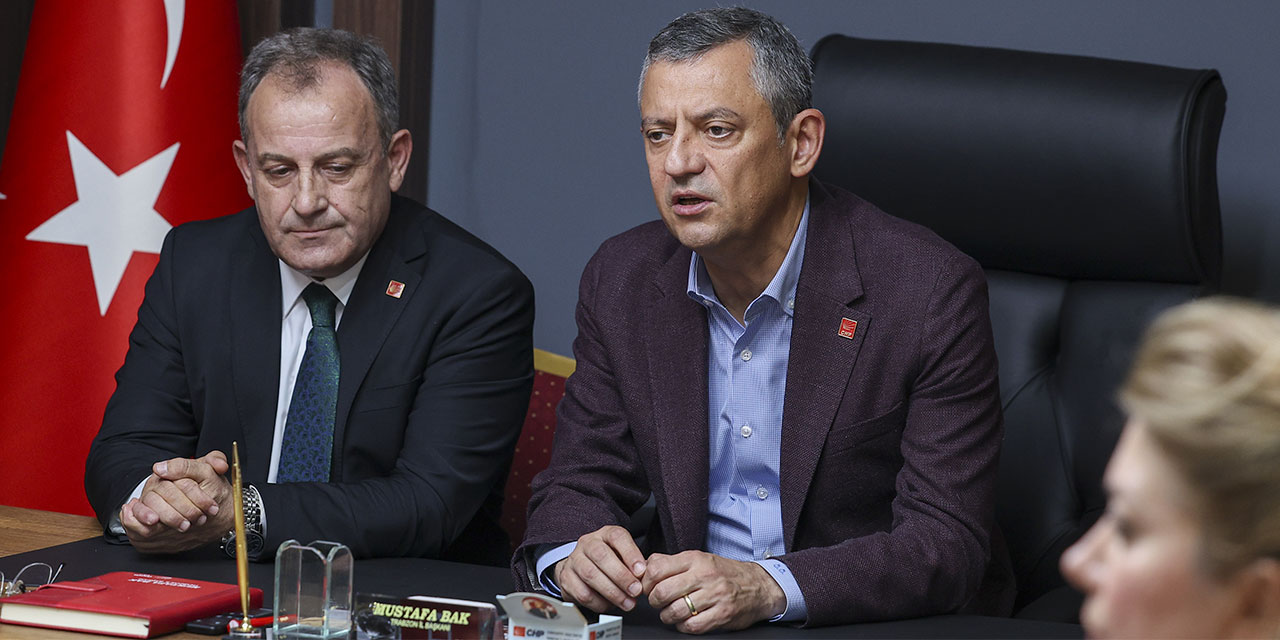 CHP Genel Başkanı Özgür Özel, Trabzon'da konuştu