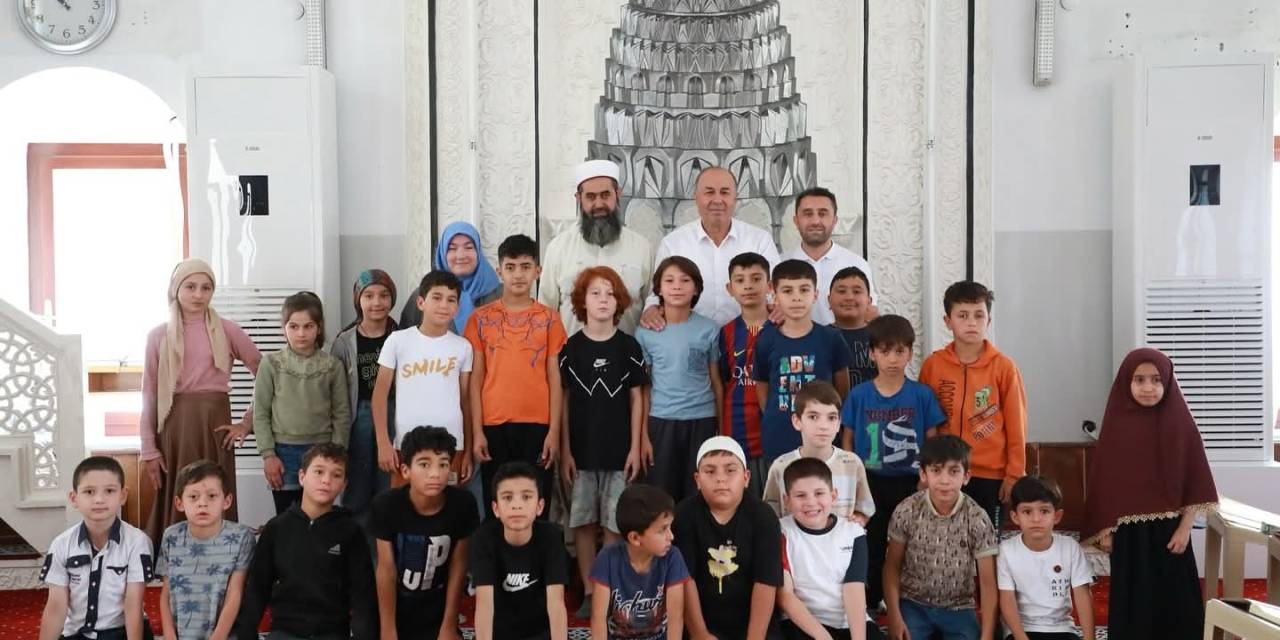 Başkan Arslan’dan Kur’an Kursu Öğrencilerine Ziyaret